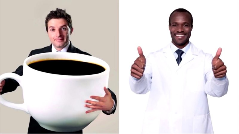 Огромная Кружка кофе