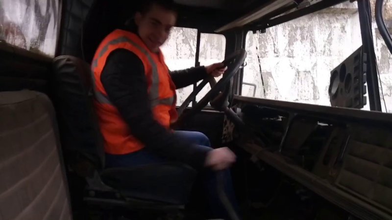 Мужик на КРАЗЕ