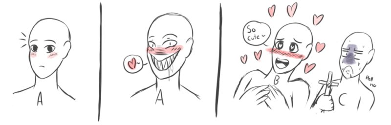 Смешные базы для рисования людей