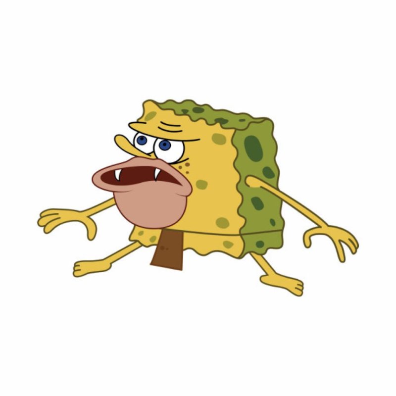 Спанч Боб неандерталец