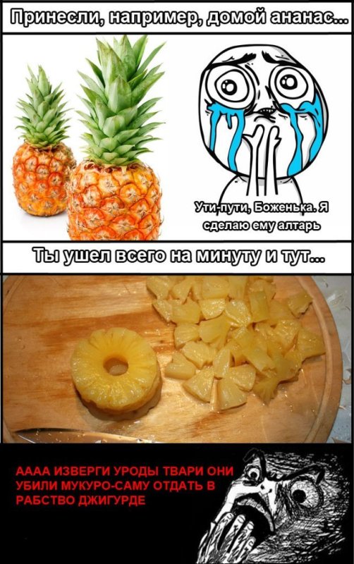 Прикол про ананасовый сок