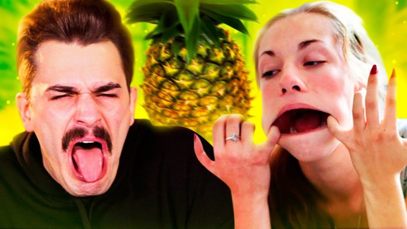 Прикольный ананас