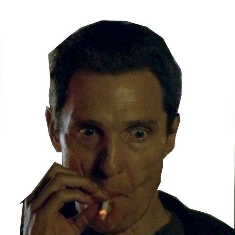 Мэттью Макконахи курит Мем