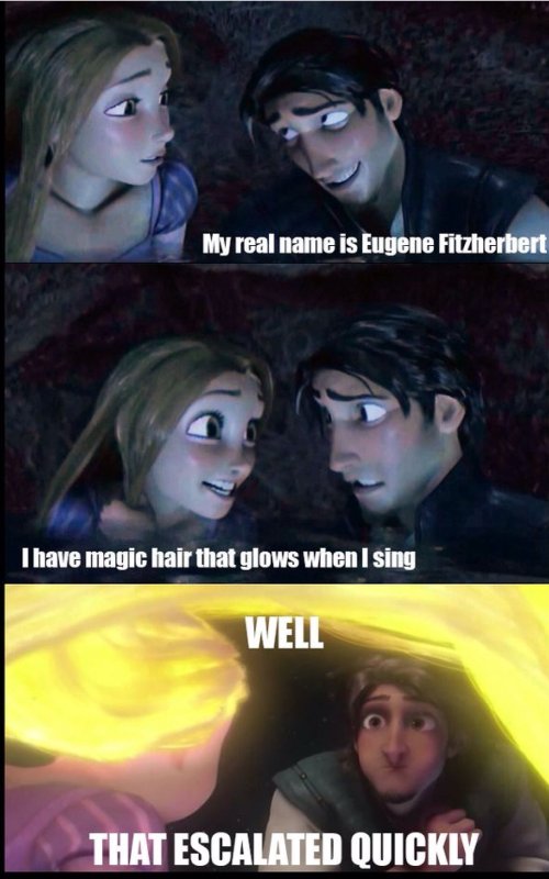 Шутки про Рапунцель