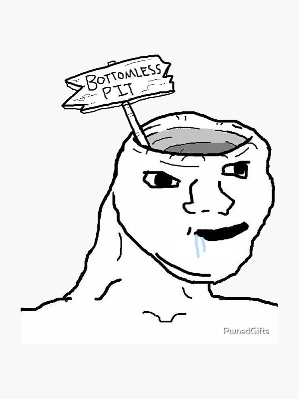 Wojak Мем тупой