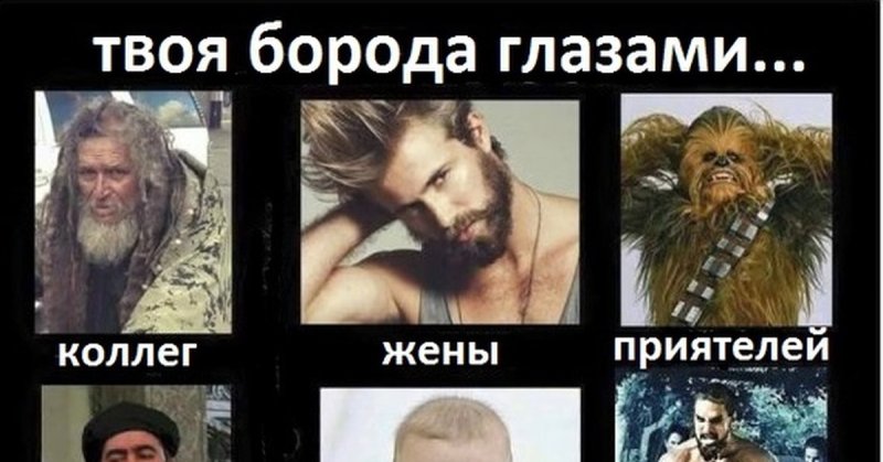 Борода юмор