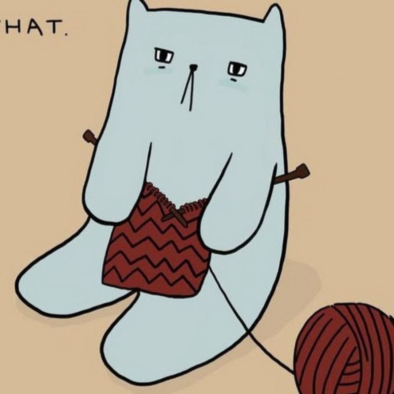 Приколы про вязальщиц