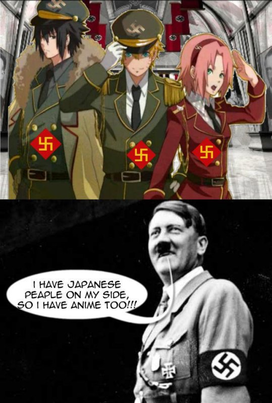 Аниме нацисты и коммунисты
