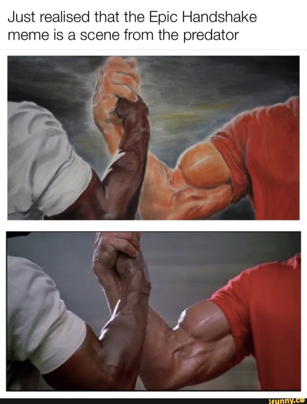 Рукопожатие Мем