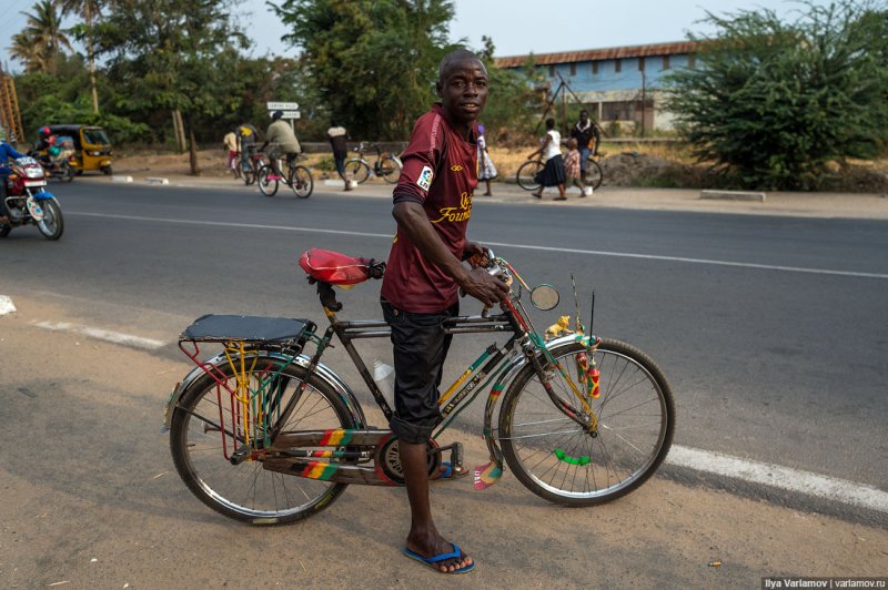 Велосипеды в Африке