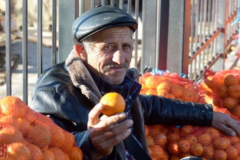 Человек апельсин