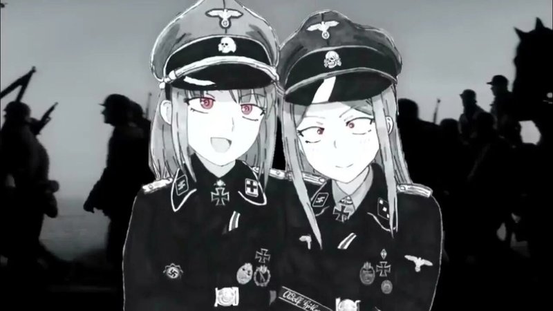 Аниме тянка третий Рейх