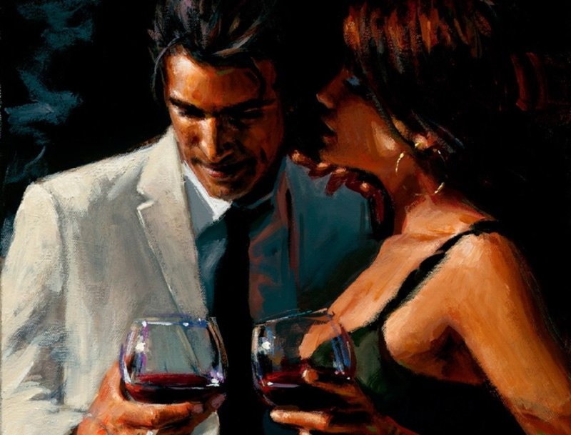 Художник Фабиан Перез объятия