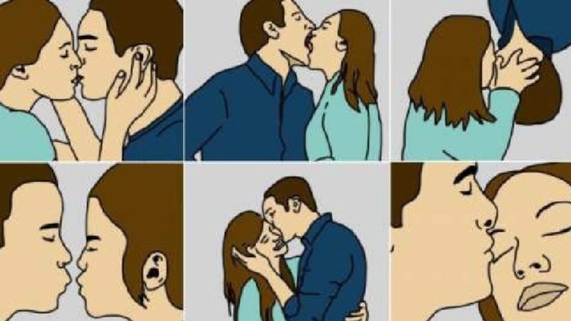 Виды поцелуев