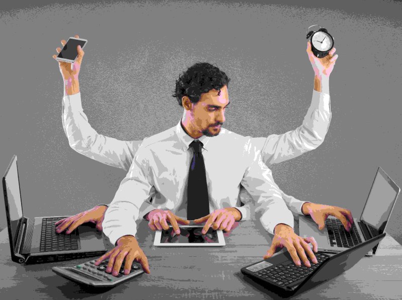 Работник компьютер