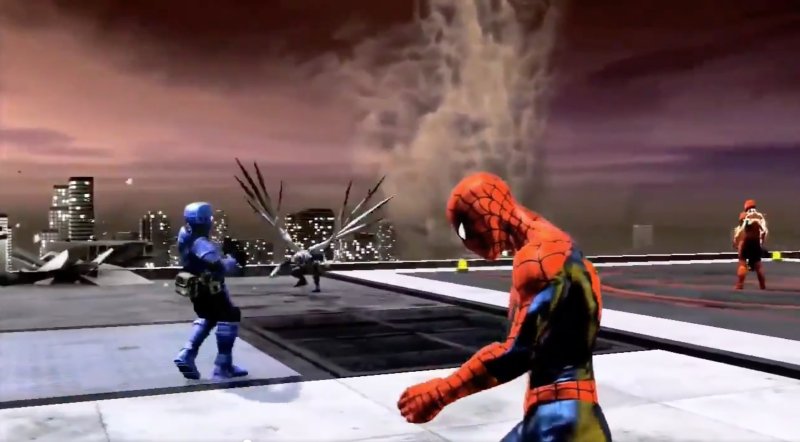 The пауки - шторм идёт