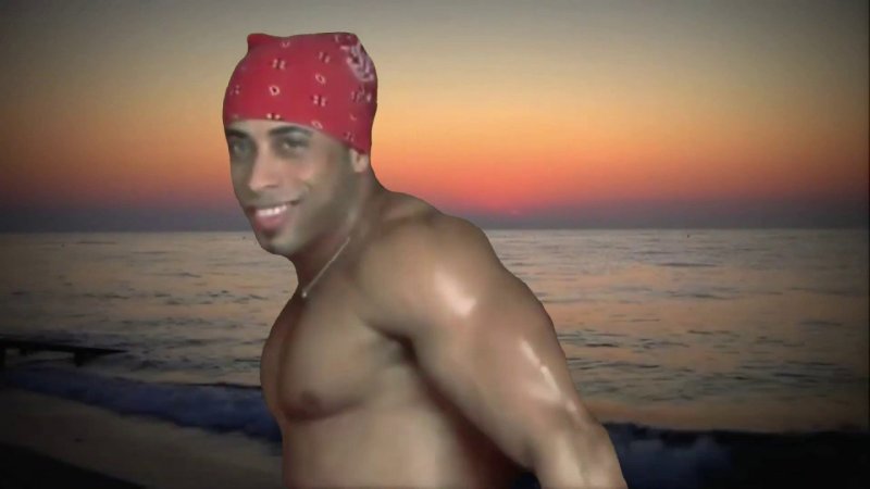 Мужик в бандане