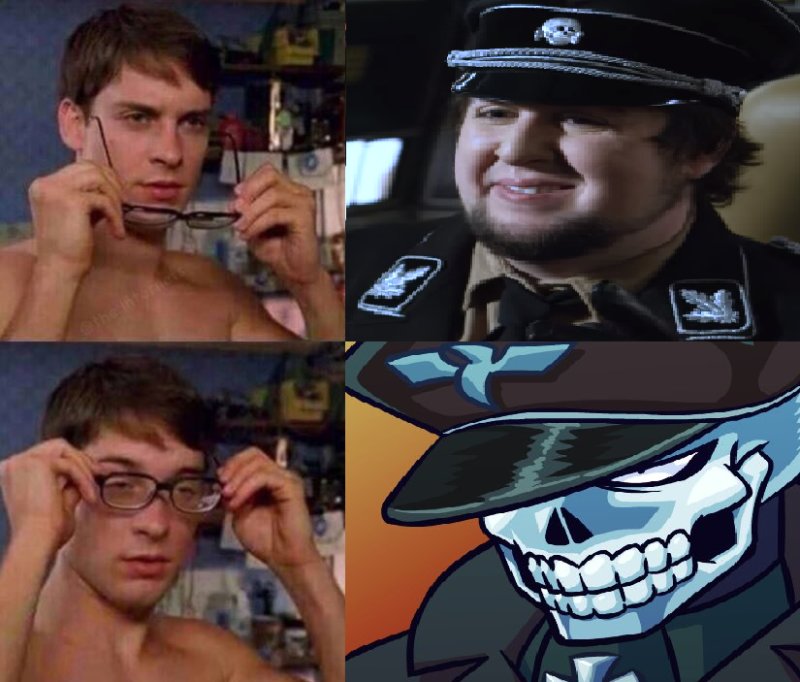 Питер Паркер очки Мем