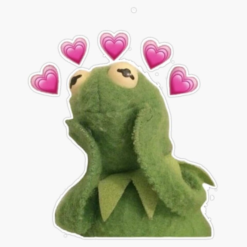 Плюшевая лягушка Кермит