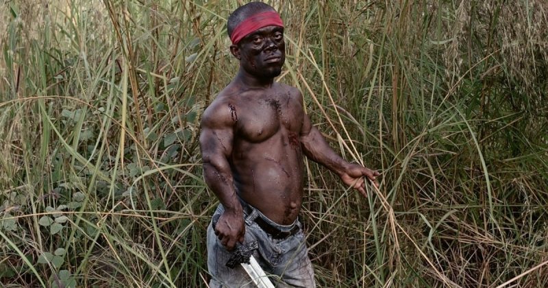 Негры в поле