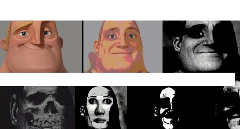 Страшные лица Мистер исключительный