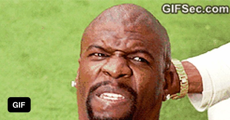 Негр выглядывает из за