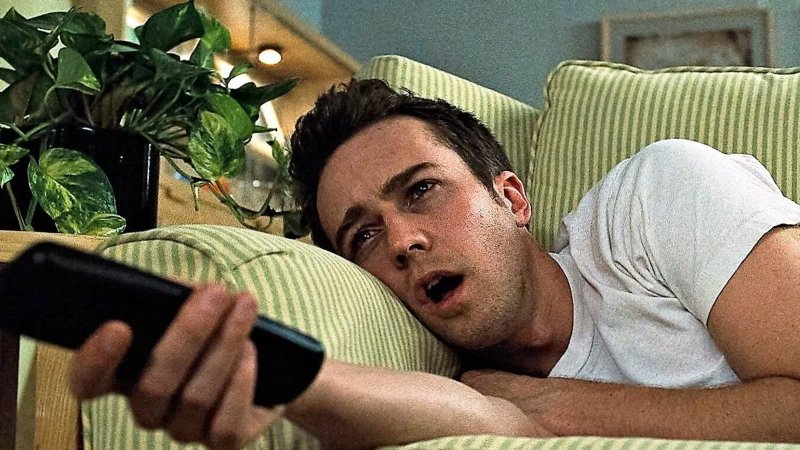 Эдвард Нортон в фильме Бойцовский клуб