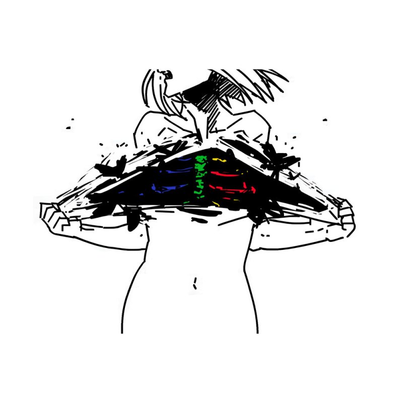 Разорвало на части человека