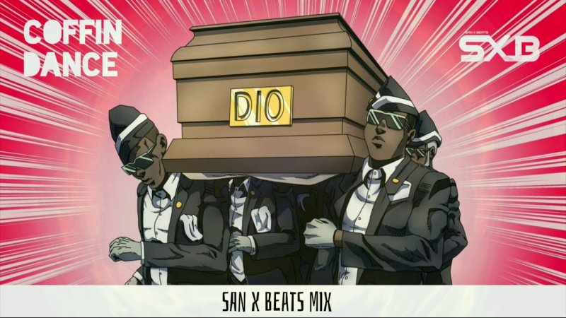 Гроб с аниме Джоджо