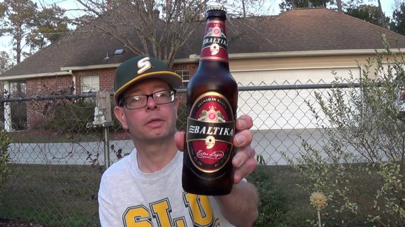 Пиво Балтика 9 и охота крепкое