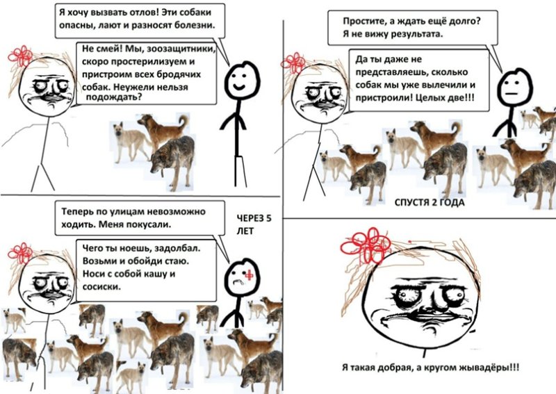 Шутки про зоозащитников