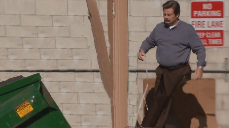 Рон Свонсон компьютер