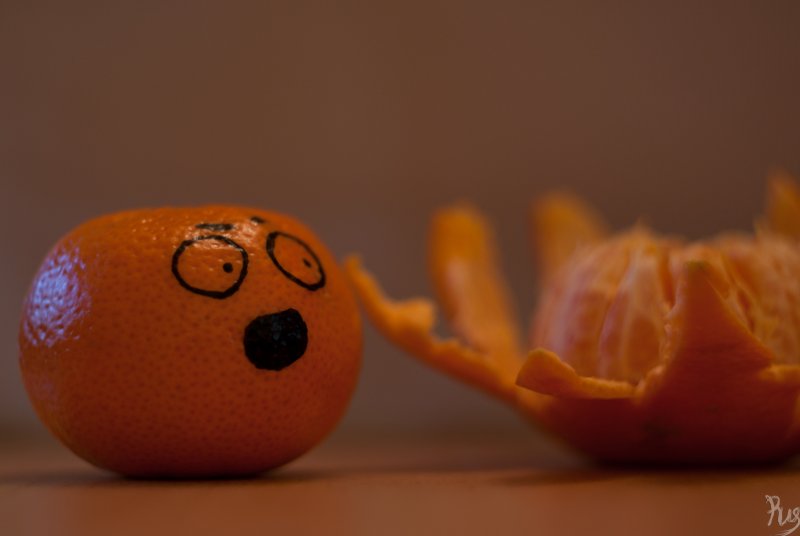 Креативный апельсин