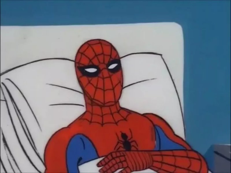 Spider man 1967 Мем