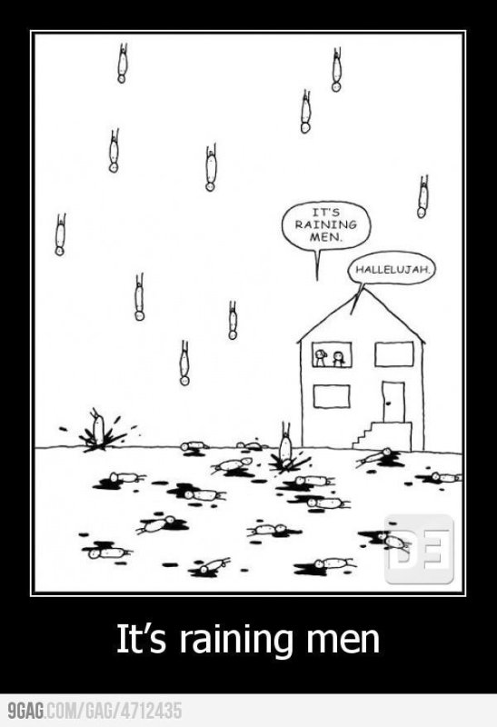 Дождь из мужиков Аллилуйя