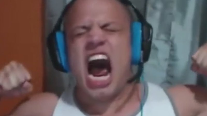 Тайлер стример орет