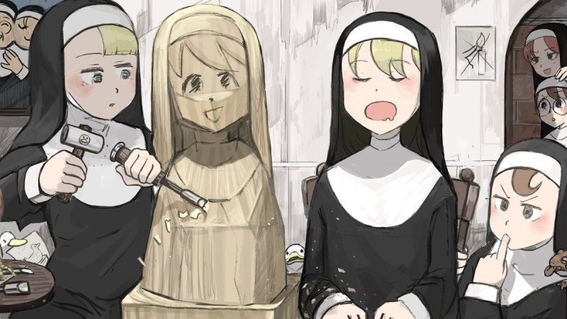 Маленькие монахини аниме