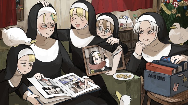 Монашка арт