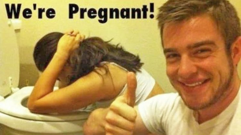 Мемы про беременных для мужчин