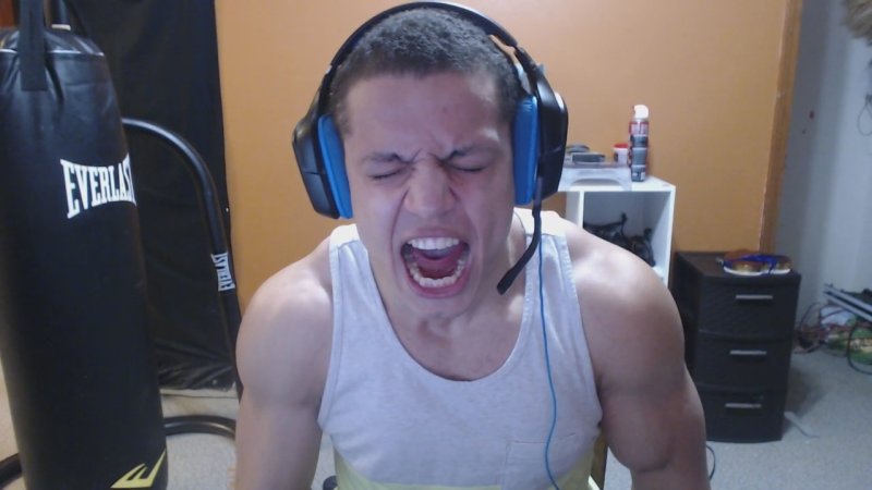 Тайлер стример орет