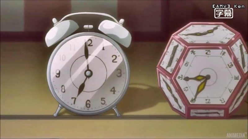 Будильник в стиле аниме