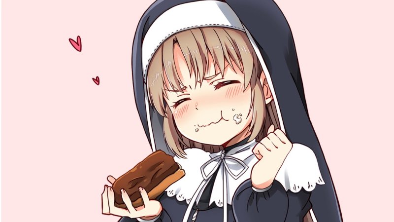 Аниме сестра монахиня