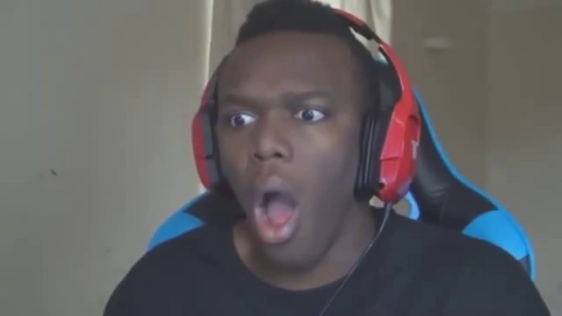 Негр удивляется