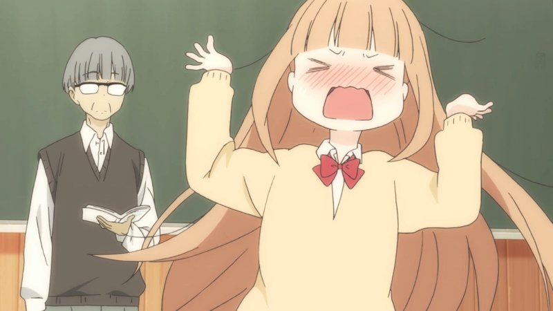 Аниме пощечина