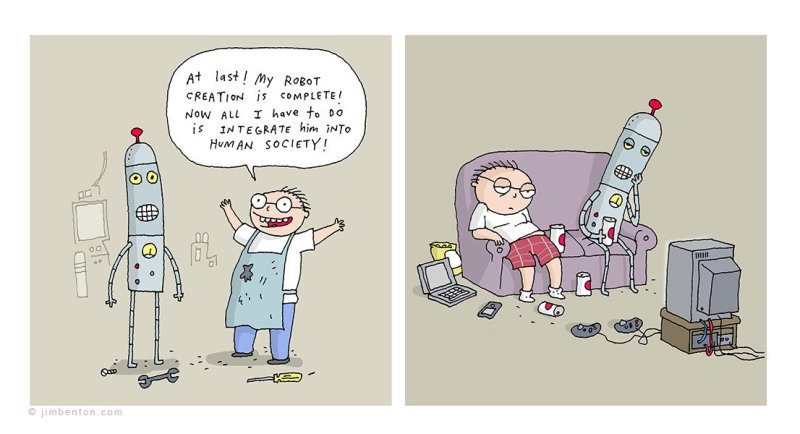 Шутки про робототехнику