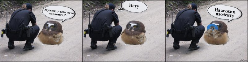 На мужик изоленту