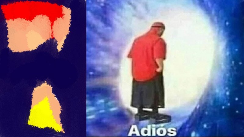 Адиос Мем оригинал