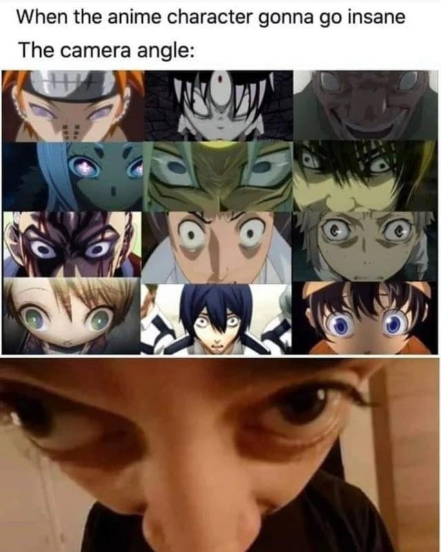 Странные персонажи аниме