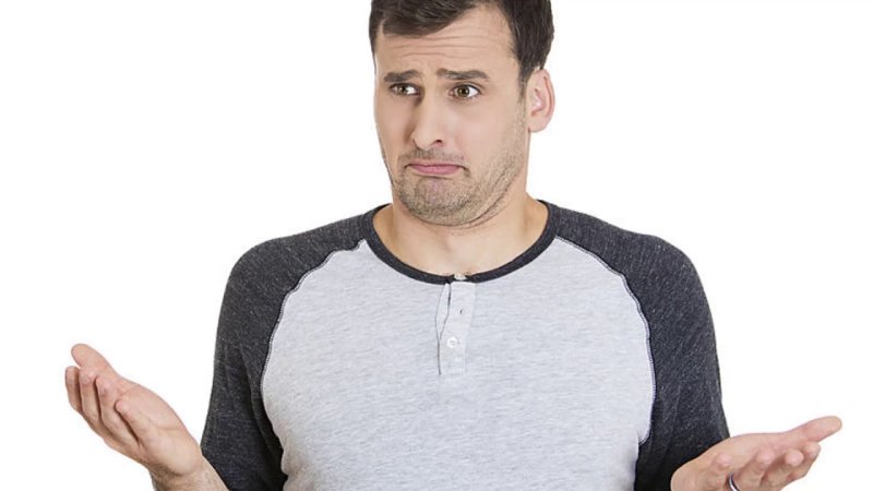 Недовольный человек