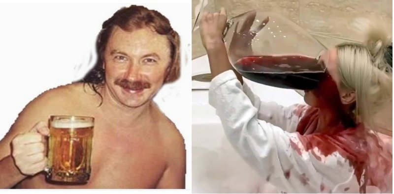 Игорь Николаев с пивом